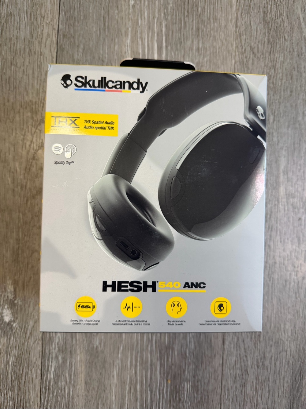 Skullcandy Hesh 540 ANC Wireless Headphones - Black